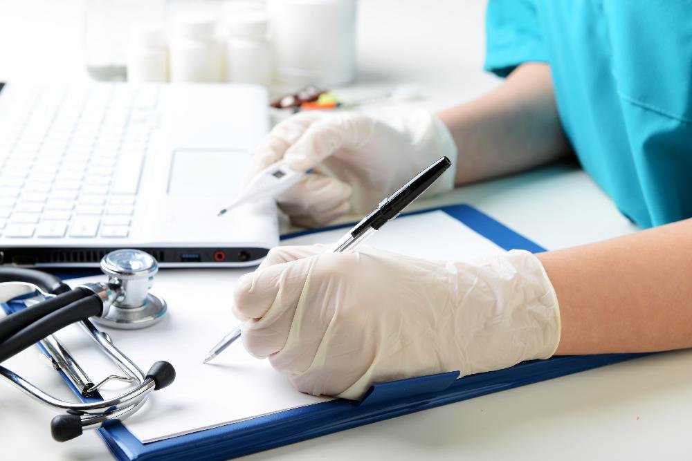close up of dentist wearing surgical gloves | dentist los gatos ca