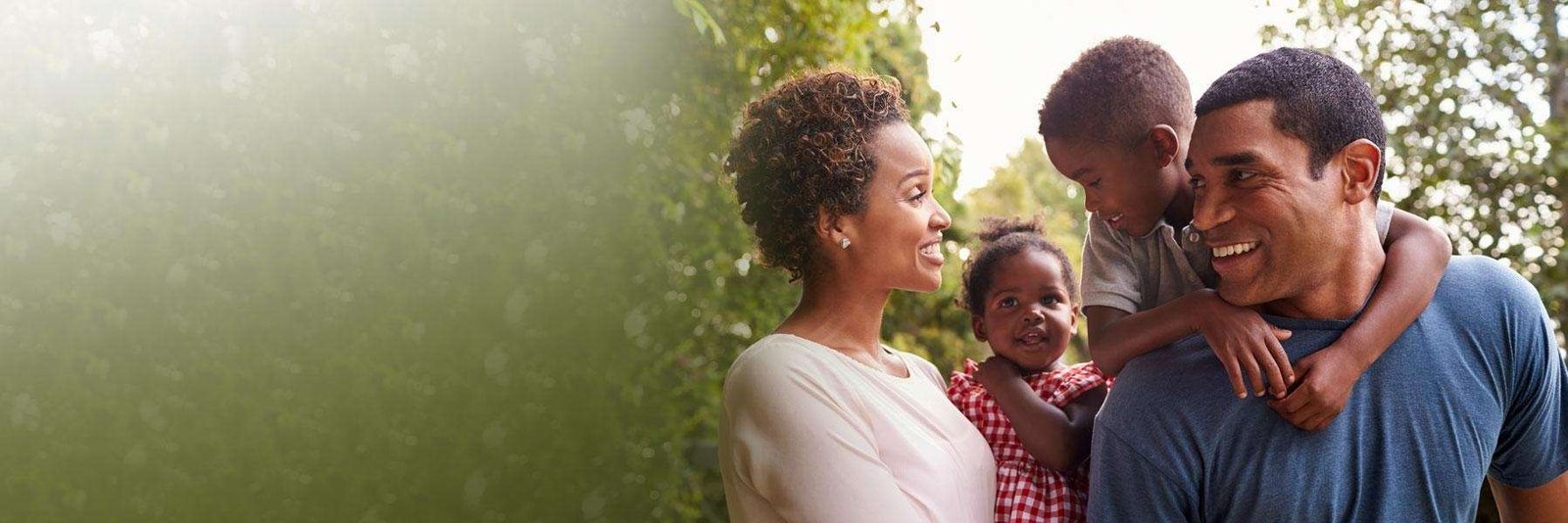 family of four smiling | general dentistry los gatos ca